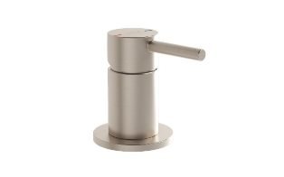 Vitra A4268234 Origin Ankastre Lavabo Bataryası, Fırçalı Nikel, Tezgahtan Kontrol